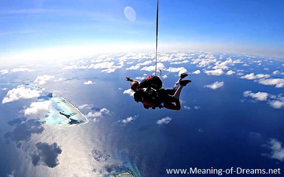 Dream Of Skydiving Into The Water